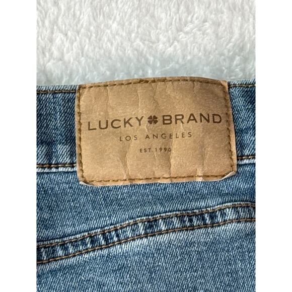 Lucky Brand Jeans 411 Athletic Taper Men 36x32 Medium Wash Blue Denim - Picture 10 of 10